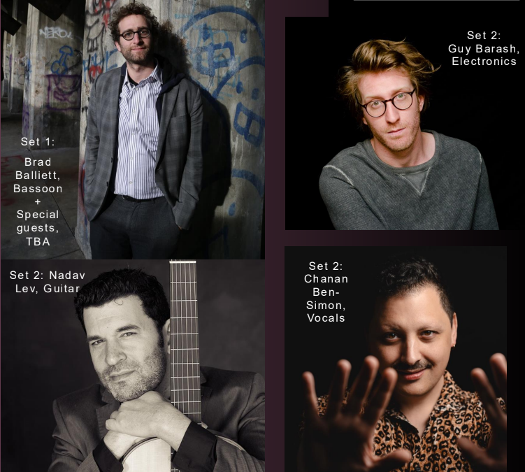 November 30, 2025, 4 PM | SPECTRUM x MISE-EN | Balliett, Lev, Barash, Ben-Simon